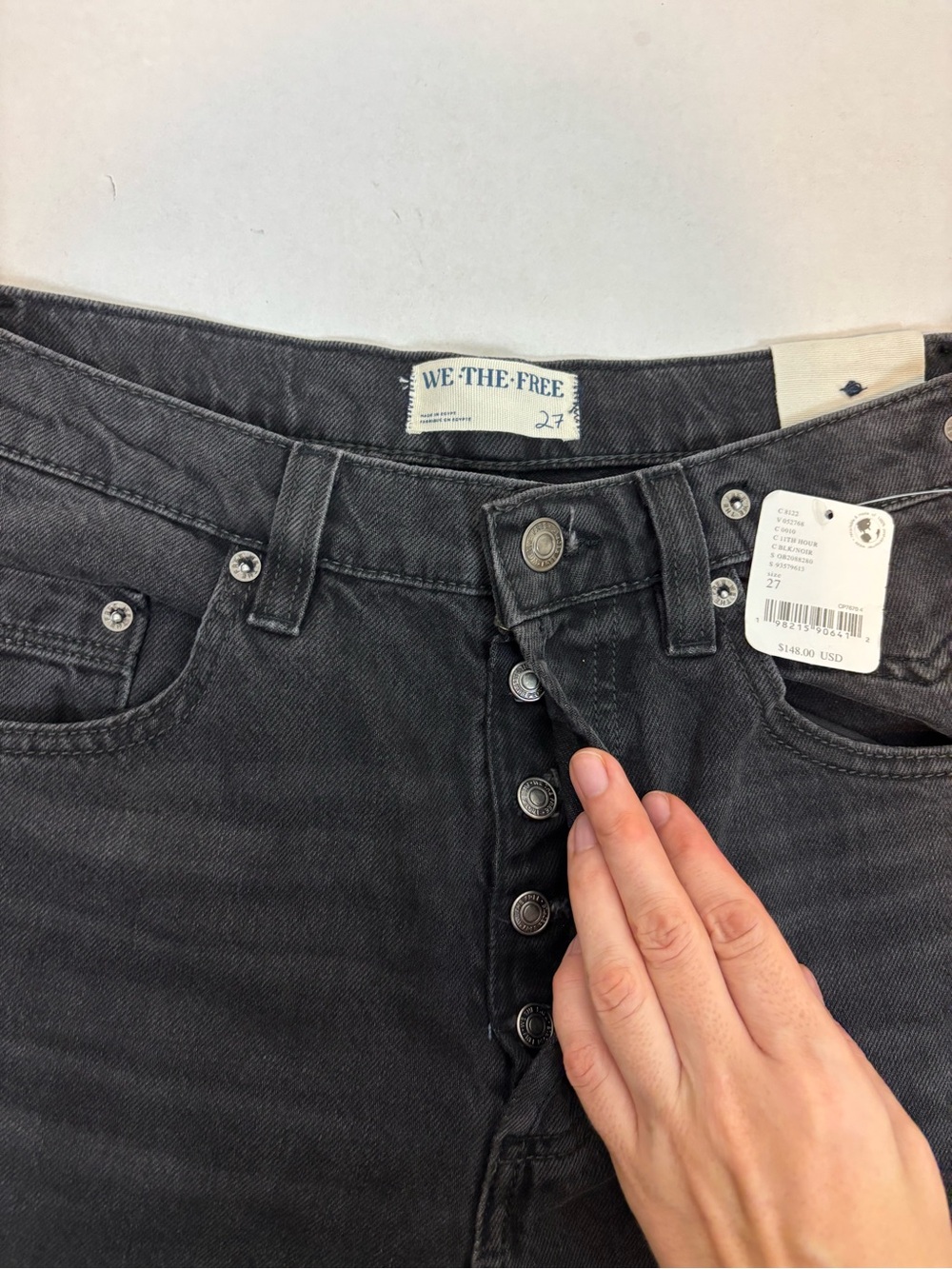 Free People Eden High Slouchy Flare Jeans in 11th Hour Size 27 - Picture 5 of 14